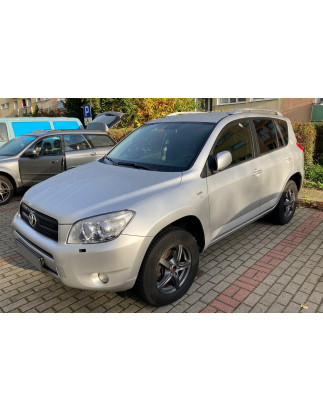TOYOTA RAV4 III XA30 2005-2012 ARGENTO BARRE LONGITUDINALI TETTO OEM (Cod. AP-19592_A4x4)