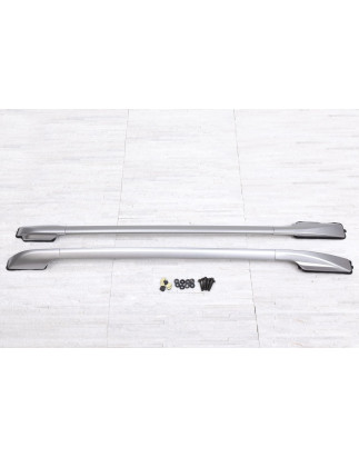 TOYOTA RAV4 III XA30 2005-2012 ARGENTO BARRE LONGITUDINALI TETTO OEM (Cod. AP-19592_A4x4)