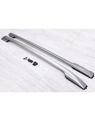 TOYOTA RAV4 III XA30 2005-2012 ARGENTO BARRE LONGITUDINALI TETTO OEM (Cod. AP-19592_A4x4)