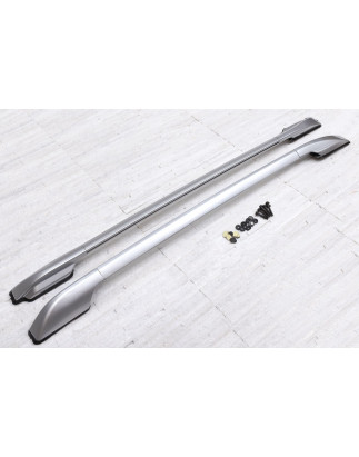 TOYOTA RAV4 III XA30 2005-2012 ARGENTO BARRE LONGITUDINALI TETTO OEM (Cod. AP-19592_A4x4)