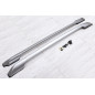 TOYOTA RAV4 III XA30 2005-2012 ARGENTO BARRE LONGITUDINALI TETTO OEM (Cod. AP-19592_A4x4)