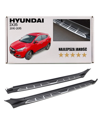 HYUNDAI IX35 LM 2010-2015 PEDANE LATERALI SOTTOPORTA (Cod. AP-19613_A4x4)