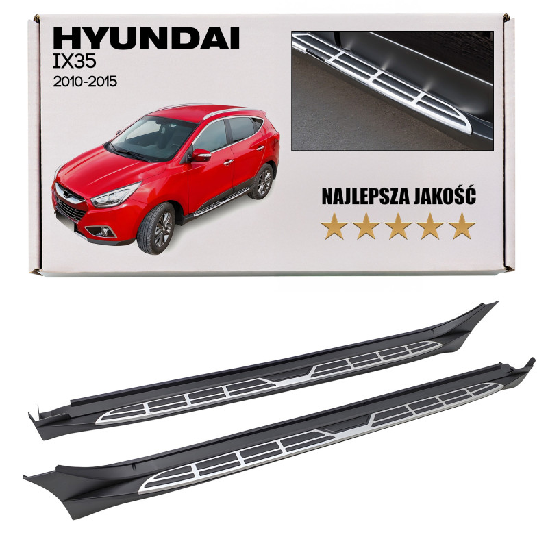 HYUNDAI IX35 LM 2010-2015 PEDANE LATERALI SOTTOPORTA (Cod. AP-19613_A4x4)