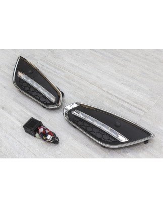 VOLVO S60 II 2010-2013 LUCI DIURNE LED DRL 10W (Cod. AP-19631_A4x4)