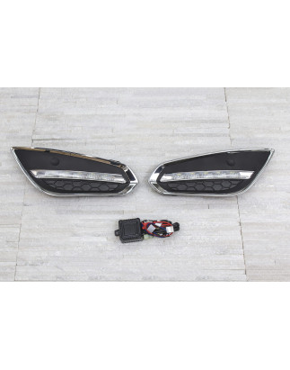 VOLVO S60 II 2010-2013 LUCI DIURNE LED DRL 10W (Cod. AP-19631_A4x4)
