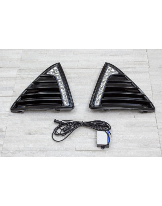 FORD FOCUS MK3 III 2010-2014 LUCI DIURNE DRL LED 14W (Cod. AP-20073_A4x4)