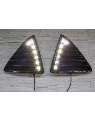 FORD FOCUS MK3 III 2010-2014 LUCI DIURNE DRL LED 14W (Cod. AP-20073_A4x4)