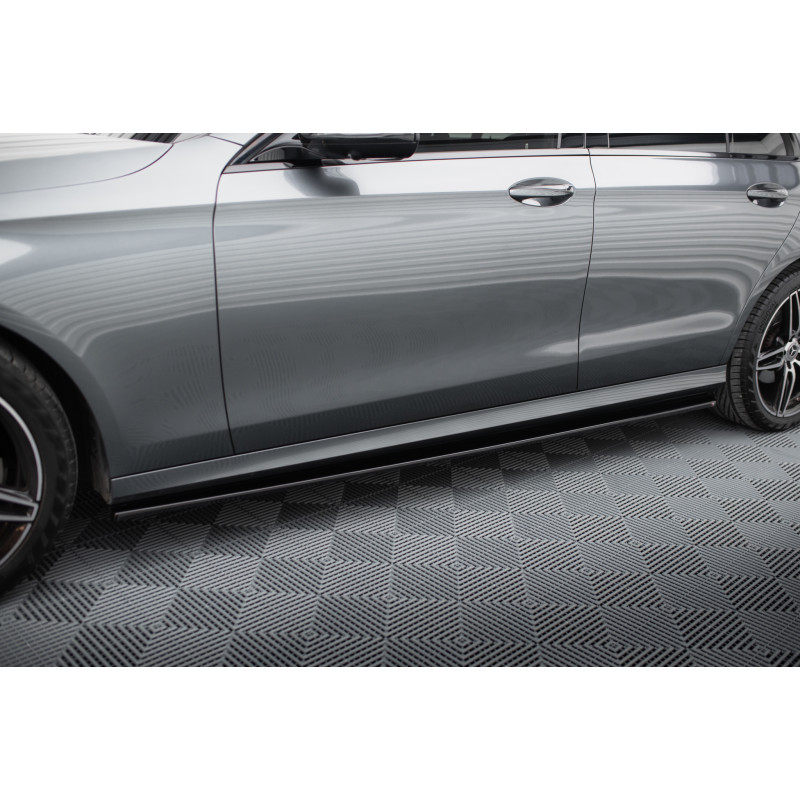 Diffusori minigonne Mercedes-Benz E43 AMG / AMG-Line berlina / FAMILIARE  W213 / S213  (Cod. M-ME-E-