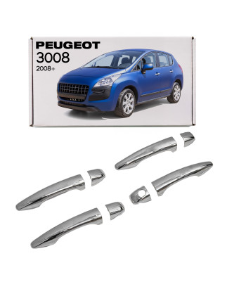 PEUGEOT 3008 2008+ COPRIMANIGLIE DECORATIVE (Cod. AP-20079_A4x4)