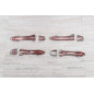 PEUGEOT 3008 2008+ COPRIMANIGLIE DECORATIVE (Cod. AP-20079_A4x4)