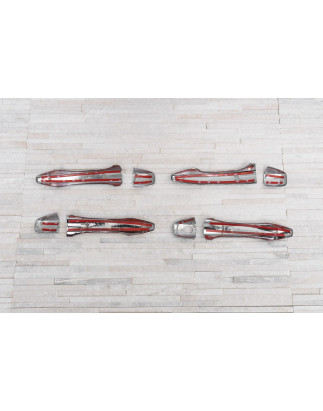 PEUGEOT 3008 2008+ COPRIMANIGLIE DECORATIVE (Cod. AP-20079_A4x4)