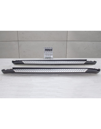 BMW X5 E70 2006-2013 PEDANE LATERALI SOTTOPORTA (Cod. AP-20110_A4x4)