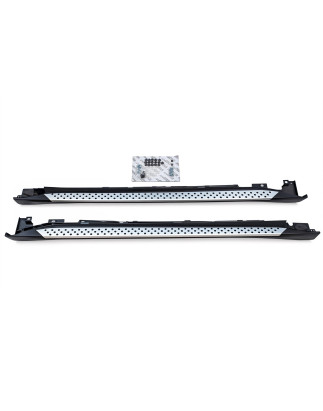 BMW X6 E71/E72 2007-2014 PEDANE LATERALI SOTTOPORTA (Cod. AP-20111_A4x4)