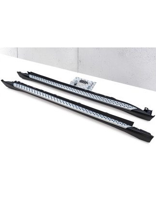 BMW X6 E71/E72 2007-2014 PEDANE LATERALI SOTTOPORTA (Cod. AP-20111_A4x4)
