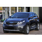 KIA SPORTAGE III SL 2010-2015 PROTEZIONI PARAURTI CON USCITA SCARICO (Cod. AP-20116_A4x4)