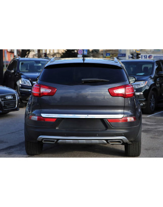 KIA SPORTAGE III SL 2010-2015 PROTEZIONI PARAURTI CON USCITA SCARICO (Cod. AP-20116_A4x4)