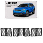 JEEP GRAND CHEROKEE IV WK2 2014-2017 RESTYLING INSERTI MASCHERINA NERI 68143074AD (Cod. AP-20140_A4x