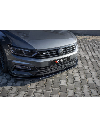 SPLITTER ANTERIORE V.1 Volkswagen Passat R-Line B8 (Cod. M-VW-PA-B8-RLINE-FD1G)