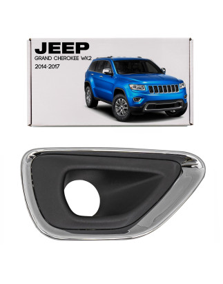 JEEP GRAND CHEROKEE IV WK2 2014-2017 RESTYLING TAPPO FENDINEBBIA GRIGLIA PARAURTI DESTRA 68143078AB 