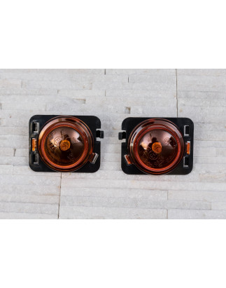 JEEP WRANGLER JK 2007-2018 ANTERIORI INDICATORI DI DIREZIONE PARAFANGO 55077894AD (Cod. AP-20150_A4x