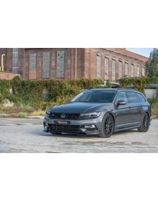 SPLITTER ANTERIORE V.2 Volkswagen Passat R-Line B8 (Cod. M-VW-PA-B8-RLINE-FD2G)