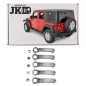 JEEP WRANGLER JK 2007-2018 CROMATI RIVESTIMENTI MANIGLIE (Cod. AP-20158_A4x4)