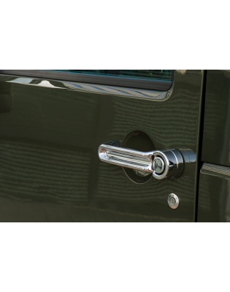 JEEP WRANGLER JK 2007-2018 CROMATI RIVESTIMENTI MANIGLIE (Cod. AP-20158_A4x4)