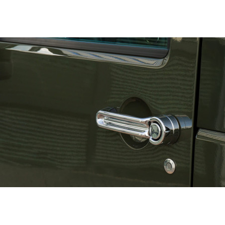 JEEP WRANGLER JK 2007-2018 CROMATI RIVESTIMENTI MANIGLIE (Cod. AP-20158_A4x4)