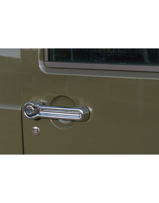 JEEP WRANGLER JK 2007-2018 CROMATI RIVESTIMENTI MANIGLIE (Cod. AP-20158_A4x4)