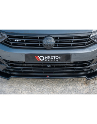 SPLITTER ANTERIORE V.2 Volkswagen Passat R-Line B8 (Cod. M-VW-PA-B8-RLINE-FD2G)