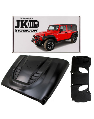 JEEP WRANGLER JK 2007-2018 COFANO RUBICON 10TH. ANNIVERSARY (Cod. AP-20163_A4x4)