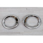 VOLKSWAGEN AMAROK 2009-2020 CROMATI RIVESTIMENTI ANTERIORI GRIGLIE PARAURTI (Cod. AP-20221_A4x4)