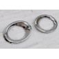 VOLKSWAGEN AMAROK 2009-2020 CROMATI RIVESTIMENTI ANTERIORI GRIGLIE PARAURTI (Cod. AP-20221_A4x4)