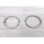VOLKSWAGEN AMAROK E 2009-2020 ACCIAIO DECORATIVE RIVESTIMENTI FENDINEBBIA ANTERIORE (Cod. AP-2CE4-40