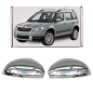 SKODA YETI 2009-2017 DECORATIVE CALOTTE SPECCHI (Cod. AP-20277_A4x4)