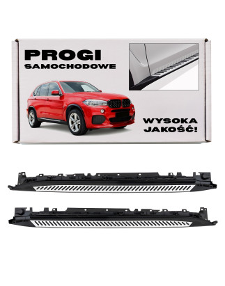 BMW X5 III F15 2013-2018 PEDANE LATERALI SOTTOPORTA 51952357132 (Cod. AP-20330_A4x4)