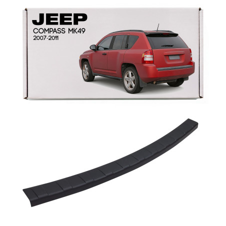 JEEP COMPASS E MK49 2007-2011 PRE-RESTYLING PROTETTIVA MODANATURA PARAURTI POSTERIORE ABS 5116331AA 