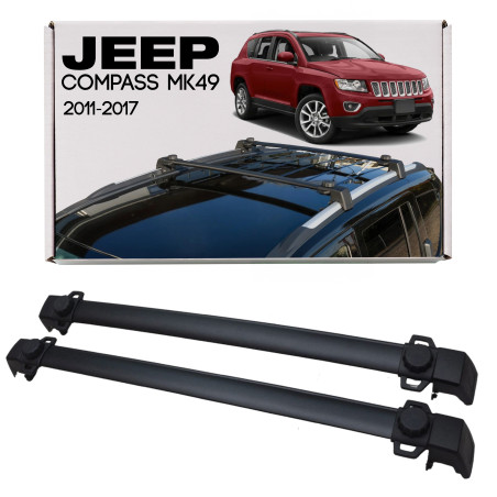 JEEP COMPASS E MK49 2011-2017 RESTYLING TRAVERSE TETTO STILE OEM (Cod. AP-23919_A4x4)