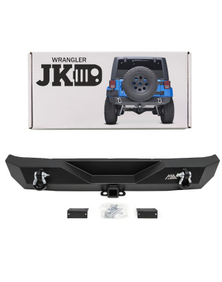 JEEP WRANGLER JK 2007-2018 PARAURTI POSTERIORE IN ACCIAIO 510310 (Cod. AP-24446_A4x4)