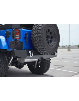 JEEP WRANGLER JK 2007-2018 PARAURTI POSTERIORE IN ACCIAIO 510310 (Cod. AP-24446_A4x4)