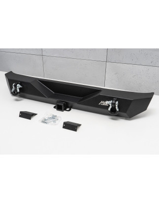 JEEP WRANGLER JK 2007-2018 PARAURTI POSTERIORE IN ACCIAIO 510310 (Cod. AP-24446_A4x4)