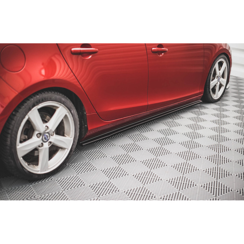 Diffusori minigonne Volvo V40 (Cod. M-VO-V40-2-SD1G)