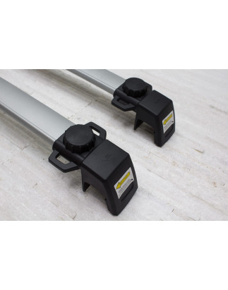 MITSUBISHI ASX 2010+ ARGENTO BARRE TRASVERSALI PER RAIL TETTO (Cod. AP-24592_A4x4)