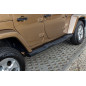 JEEP WRANGLER JK 2007-2018 4 PORTE PEDANE LATERALI SOTTOPORTA OEM 82210571AD (Cod. AP-24593_A4x4)