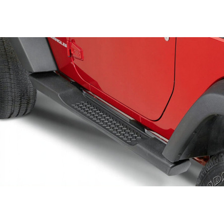 JEEP WRANGLER JK 2007-2018 2D PEDANE LATERALI SOTTOPORTA 82210565AD (Cod. AP-24594_A4x4)