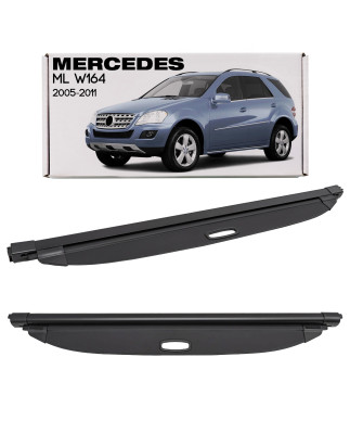 MERCEDES ML W164 2005-2011 CAPPELLIERA COPRIBAGAGLI NERA A1648100209 (Cod. AP-24610_A4x4)