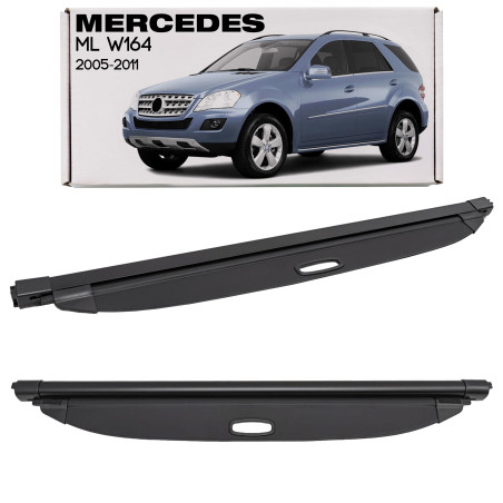 MERCEDES ML W164 2005-2011 CAPPELLIERA COPRIBAGAGLI NERA A1648100209 (Cod. AP-24610_A4x4)