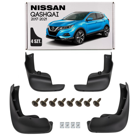 NISSAN QASHQAI II J11 2017-2021 RESTYLING PARASPRUZZI OEM (Cod. AP-35260_A4x4)