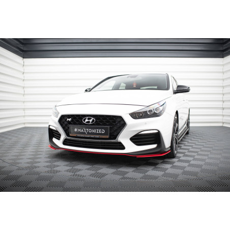 SPLITTER ANTERIOREs Hyundai I30 N Mk3  / Fastback (Cod. M-HY-I30-3-N-FB-FD1RED)