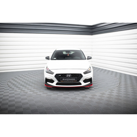 SPLITTER ANTERIOREs Hyundai I30 N Mk3  / Fastback (Cod. M-HY-I30-3-N-FB-FD1RED)